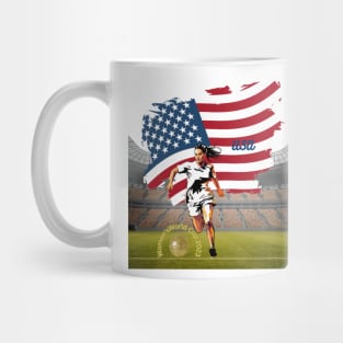 Unisex t-shirt, Women's World Cup t-shirts, USA soccer t-shirts, football t-shirts, women’s sport, empowerment, supporting female athletes Mug